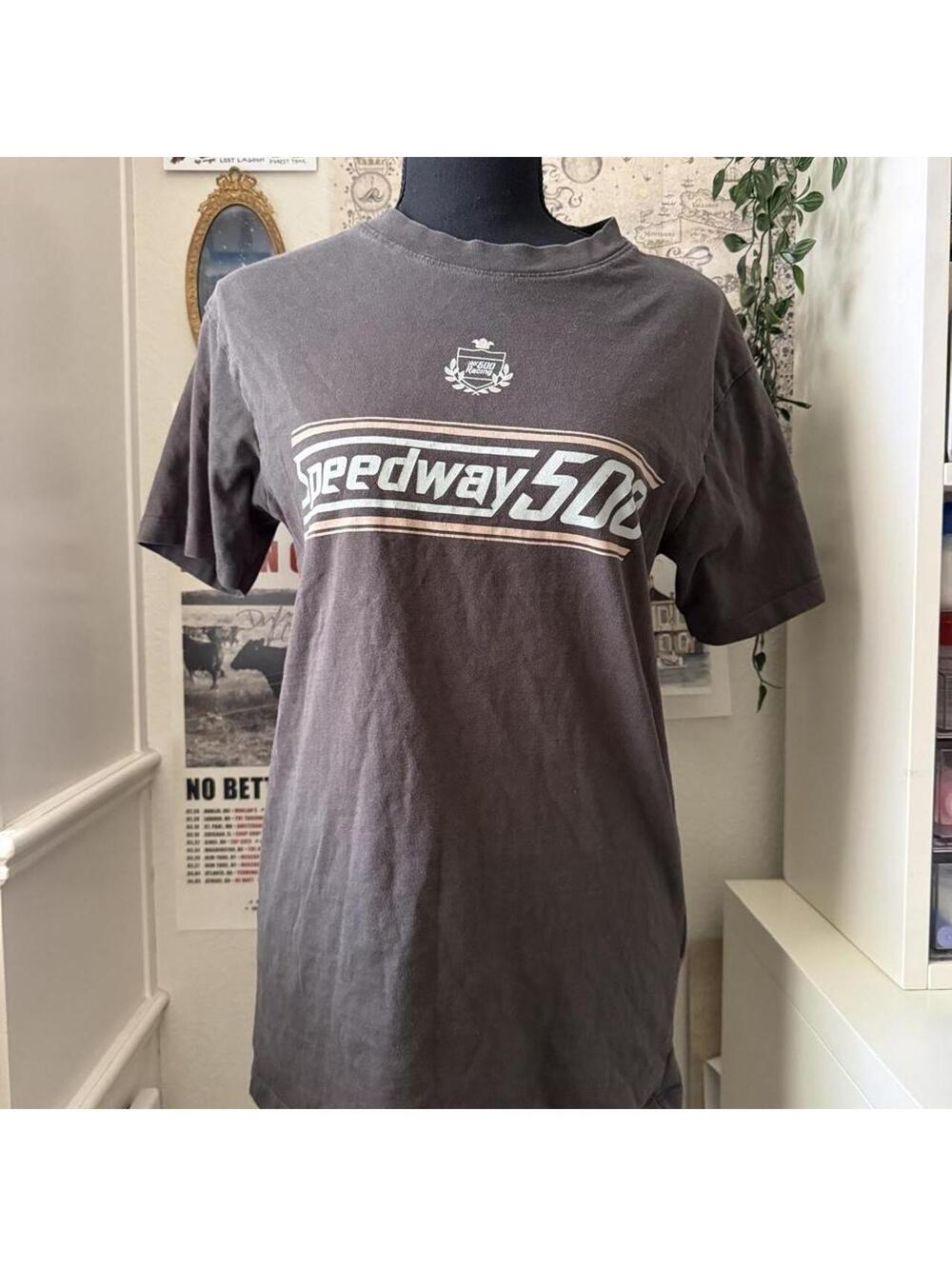 Cotton On Speedway 502 Racing Oversized Graphic Tee